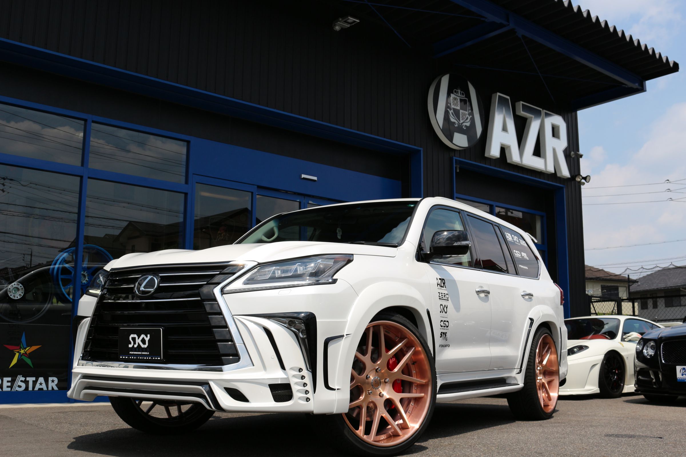 LEXUS LX570 SKY FORGED S202 26インチ ☆ZERO DESIGN☆ - SKY FORGED 