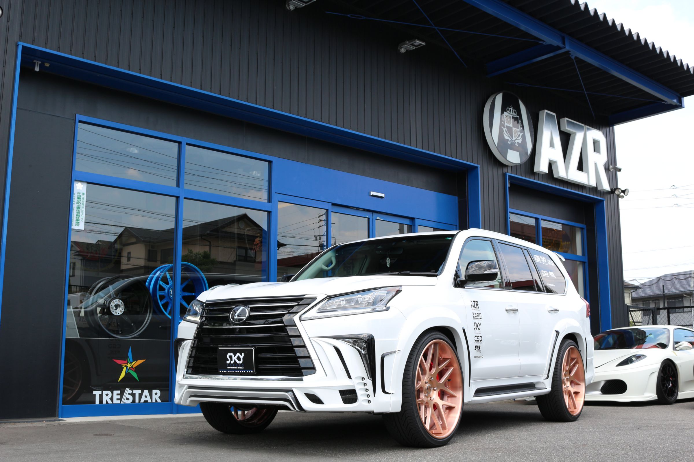 LEXUS LX570 SKY FORGED S202 26インチ ☆ZERO DESIGN☆ - SKY FORGED 